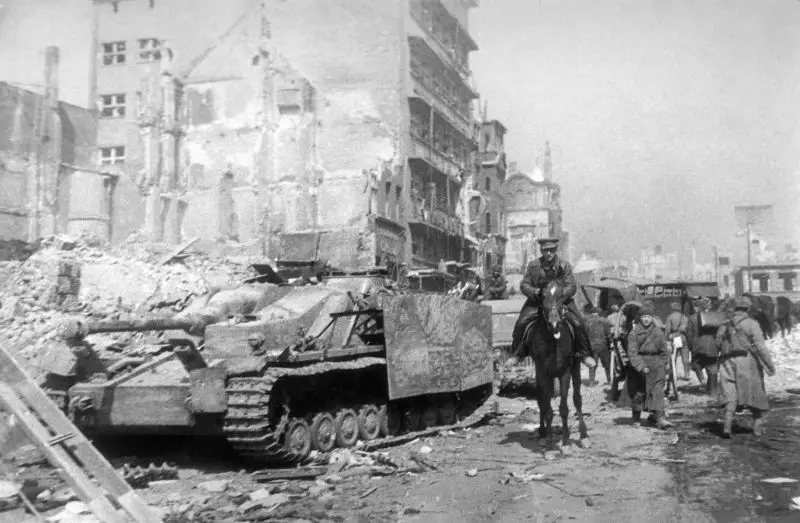 第二次世界大戦 1945年ケーニヒスベルクの戦い ドイツ軍対戦車部隊-