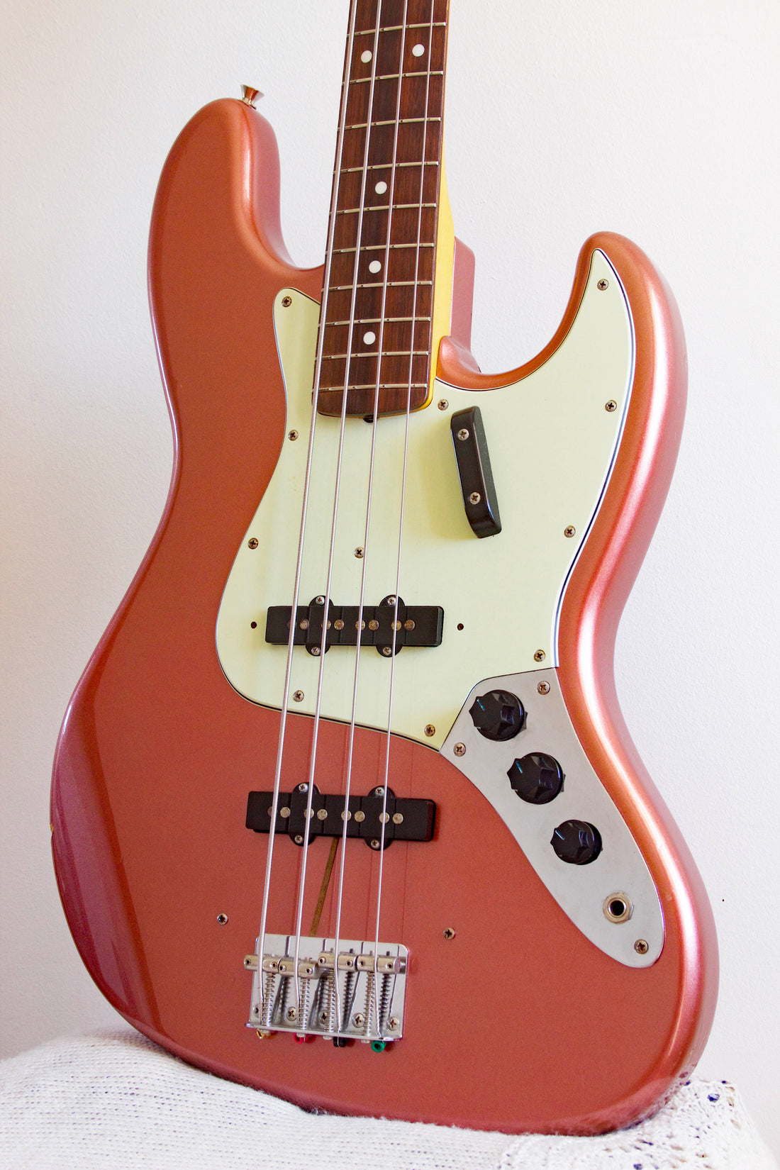 Fender Jazz Bass '62 Reissue Burgundy Mist Metallic – Topshelf