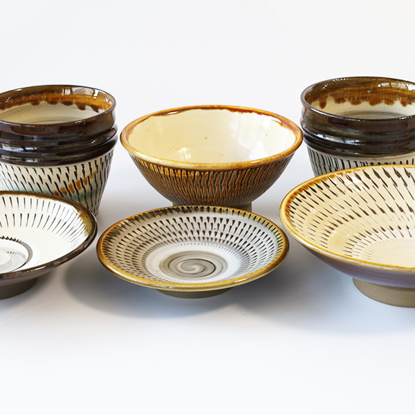 小鹿田焼 和食器 焼き物 陶器 うつわ 作家 陶芸 - 作家・窯元の器と