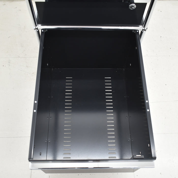 値下げ！スイスUSM社のモジュラー収納システムシリーズ 美品ブラックの