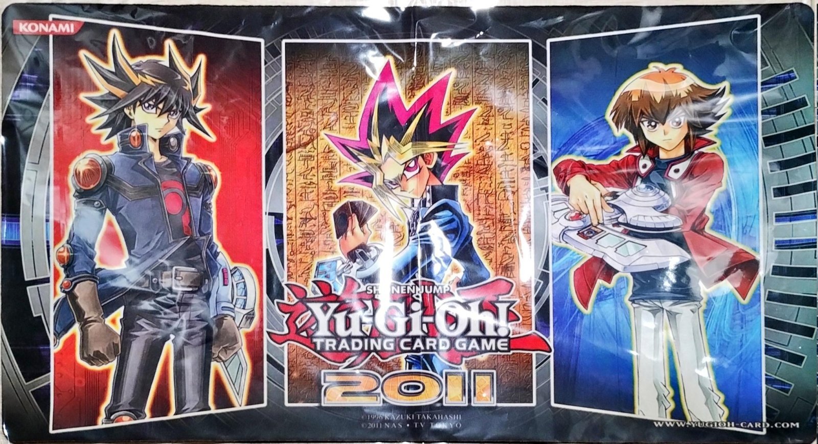 遊戯王 ハーフプレイマット 2011 遊戯王 プレイマットWCS 2011 赤 未