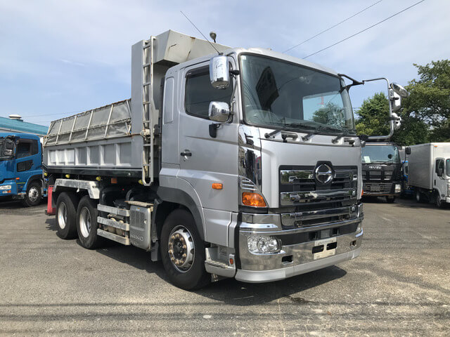 1/14 現行プロフィアダンプ ギミック多数 中古ダンプ 日野 栃木・山形