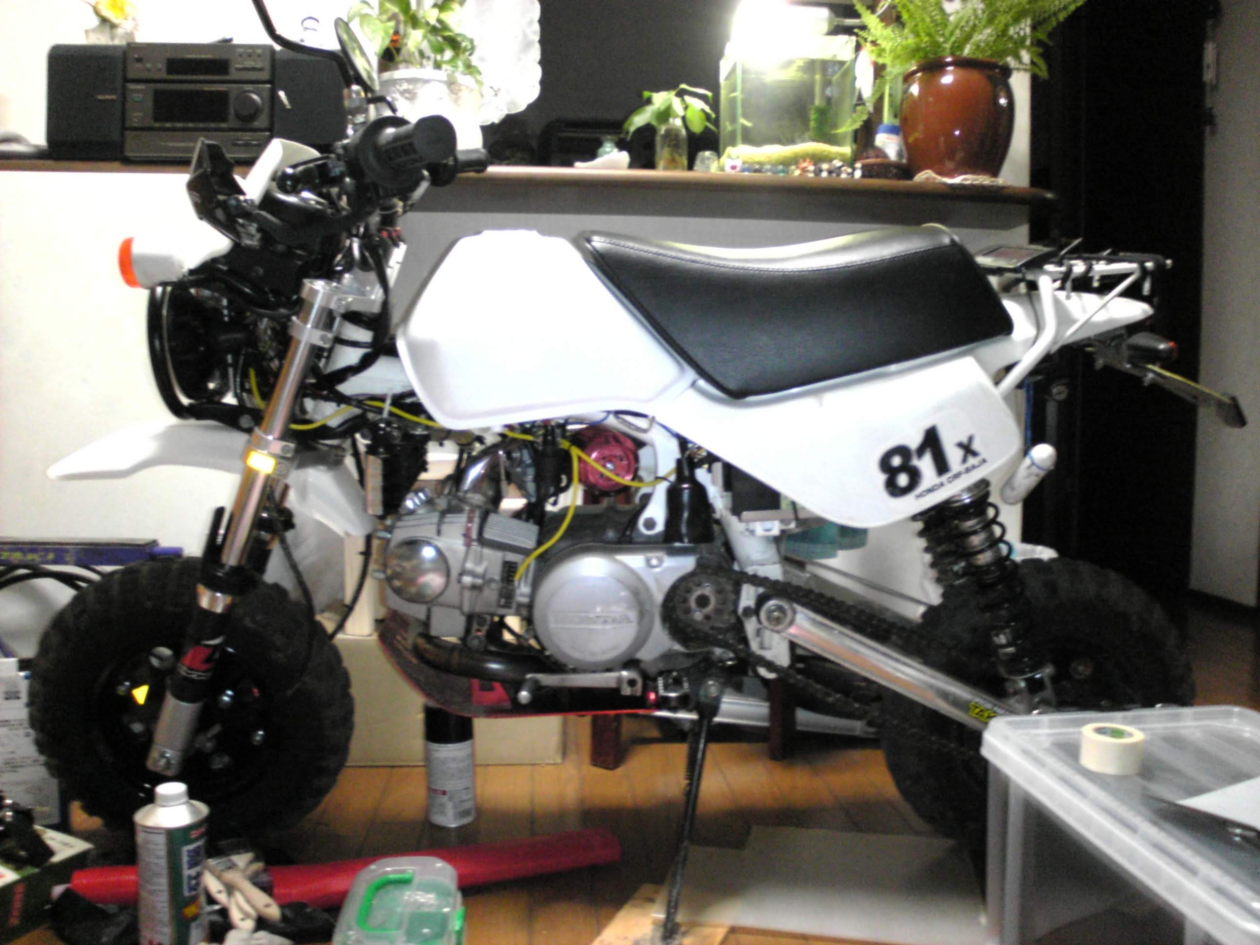 HONDA MONKEY BAJA 純正 タンク ガソリンタンク モンキーバハ 後期