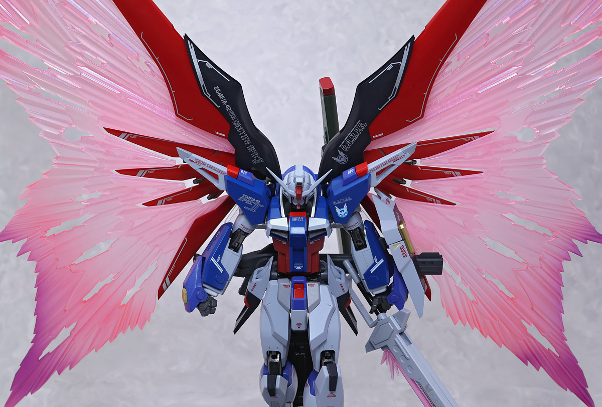 L ROBOT魂デスティニーガンダム ゼウスシルエット 光の翼3点セット