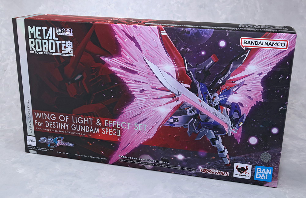 L ROBOT魂 デスティニーSpecⅡ 光の翼 ゼウスシルエット メタル