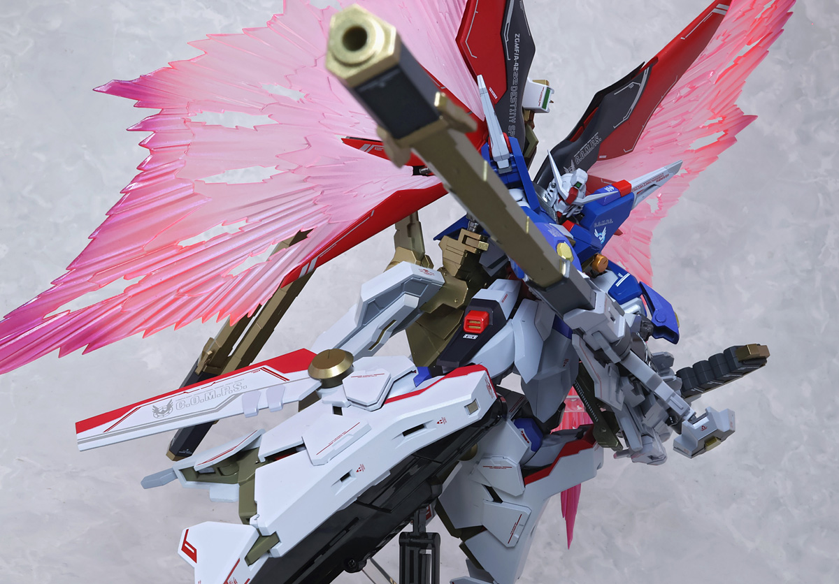 メタルロボット魂 デスティニーガンダム ゼウスシルエット エフェクト