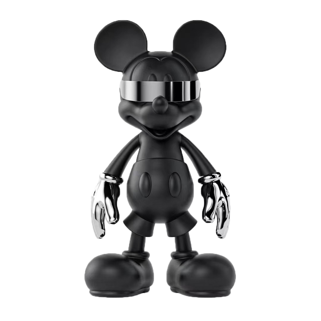 ミッキーマウス モノクロアートA3サイズ ミッキーマウス モノクロ