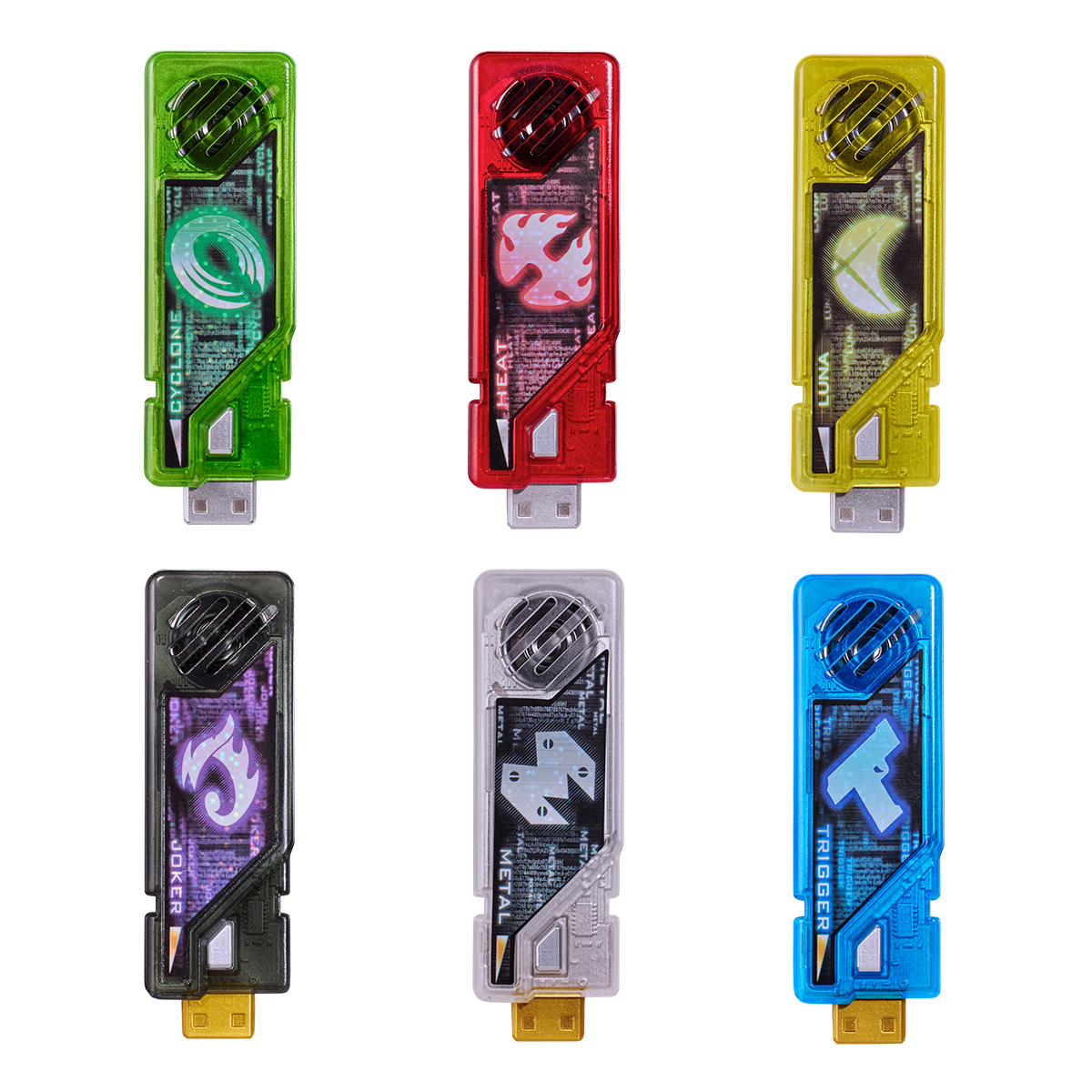 CSMダブルドライバーver.2.0 ガイアメモリ6種 CSMダブルドライバーver