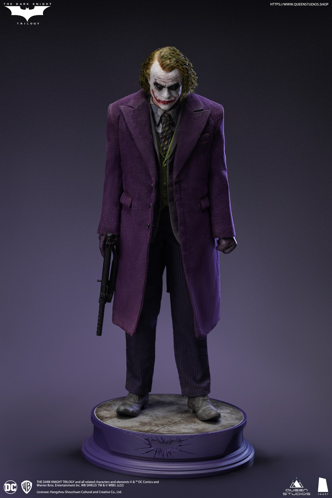 Queen Studio x InArt 1/6 The Dark Knight Joker Deluxe Edition Sixth Sc