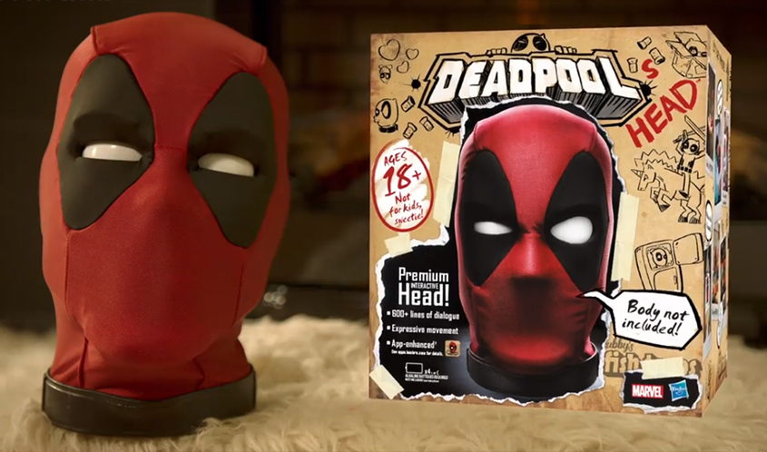 Hasbro Reveals Animatronic Deadpool's Head - The Toy Book