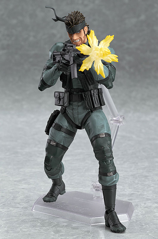 再販【メタルギアソリッド】figma「ソリッド・スネーク MGS2 ver