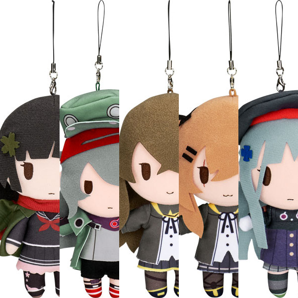 ドルフロ】ミニぬいぐるみ『UMP45』『UMP9』『HK416』『G11』『一〇〇