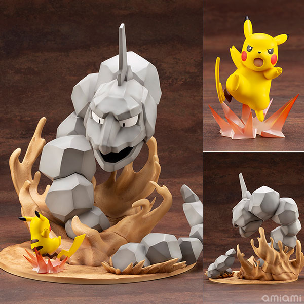 ポケモン】ARTFX J『イワーク VS. ピカチュウ』1/8 完成品フィギュア