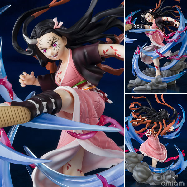 鬼滅の刃】フィギュアーツZERO『竈門禰豆子（かまど ねずこ）鬼化進行