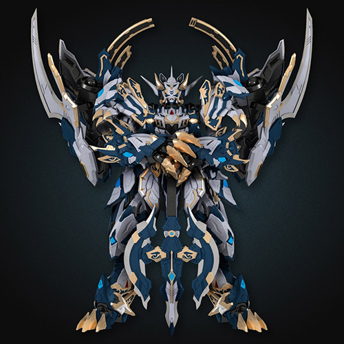 蔵道模型】『CD-02 四聖獣 白虎』合金可動フィギュア【ZEN Of