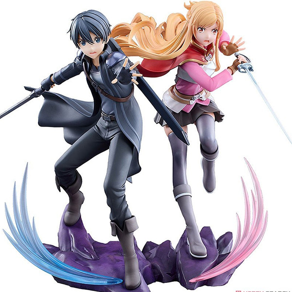 SAO】1/7『キリト＆アスナ セット』ソードアート・オンライン