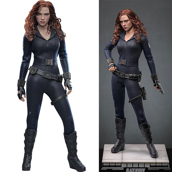 HotToys エンドゲーム ブラックウィドウ ホットトイズ ブラック