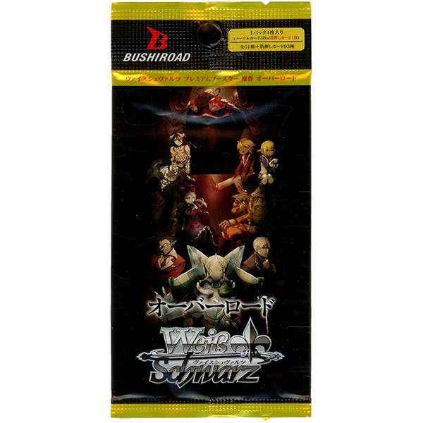 ヴァイスシュヴァルツ オーバーロード 劇場版 初版 新品 未開封 3BOX