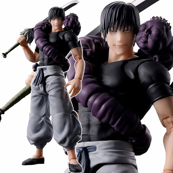 呪術廻戦】S.H.フィギュアーツ『伏黒甚爾（ふしぐろ とうじ）』可動