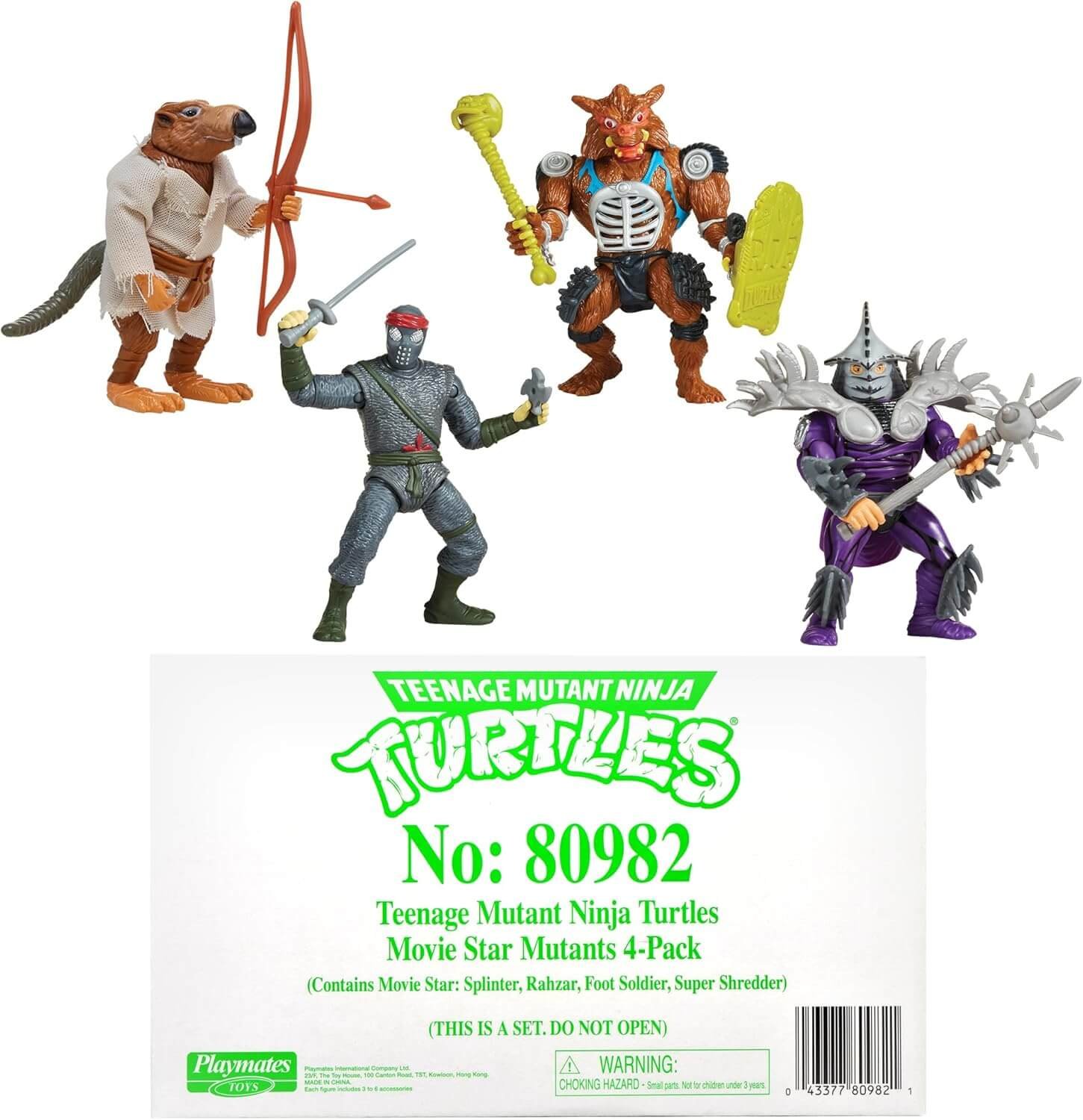 ミュータントタートルズ TMNT movie star フィLOOSEセット TMNT