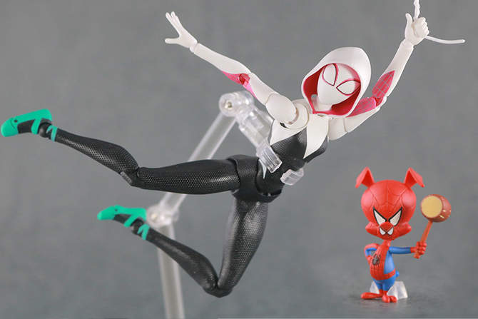 MAFEX スパイダーグウェン＆スパイダーハム レビュー | トイハコ