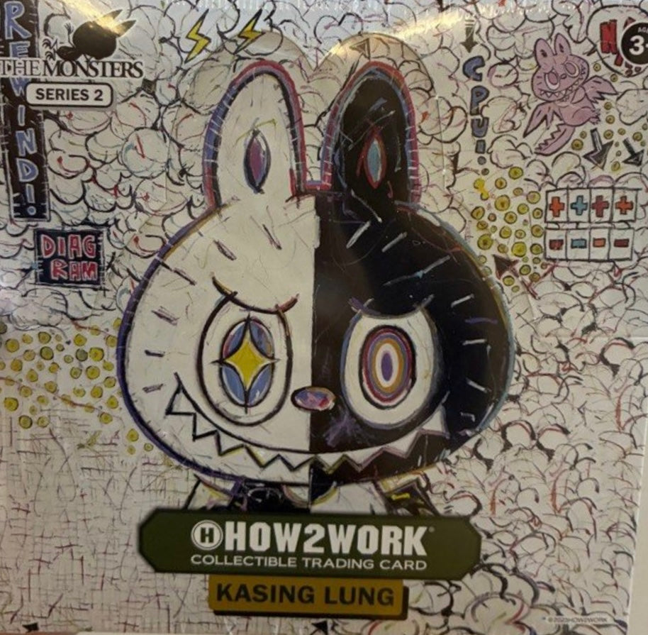 How2work】The Monster Series 2 ラブブカード How2work The Monster