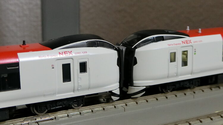 貫通扉 側面幕付 E259系 成田エクスプレス TOMIX 室内灯別売可能 Nゲージ】