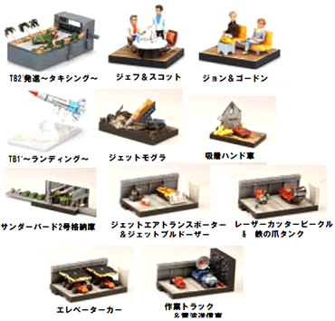 サンダーバード・アルティメットモデルシリーズ 【コナミ】