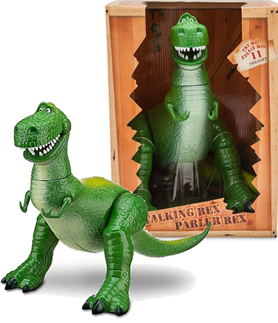 ディズニー トイストーリー トーキング レックス 証明書 未開封