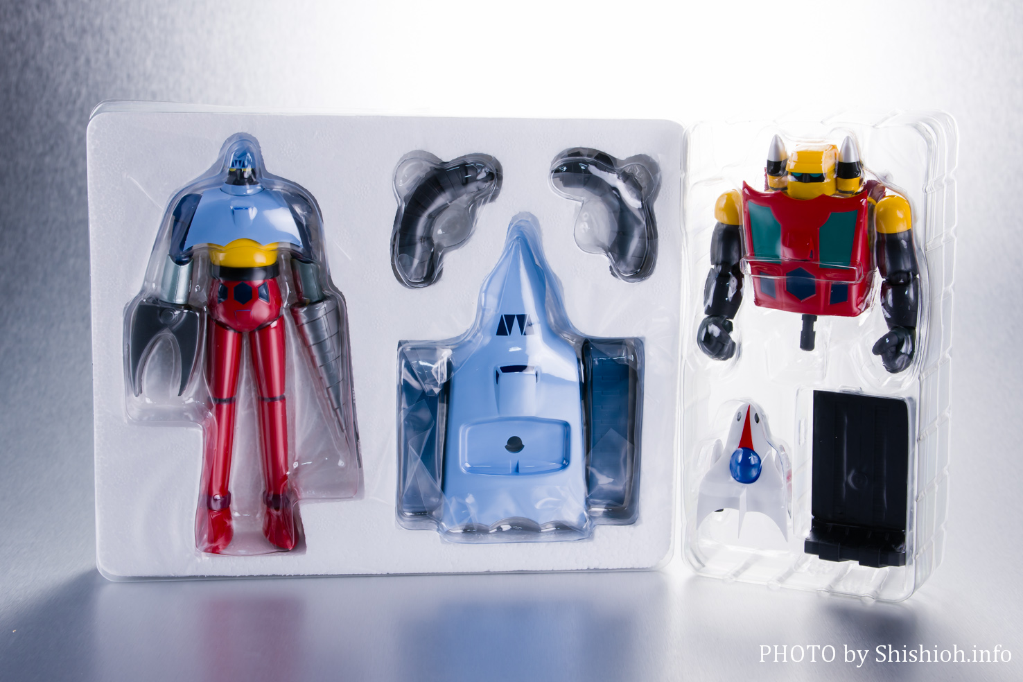 超合金魂 ゲッターロボ GX-91 ゲッター2&3 D.C. (ゲッター2:約175mm