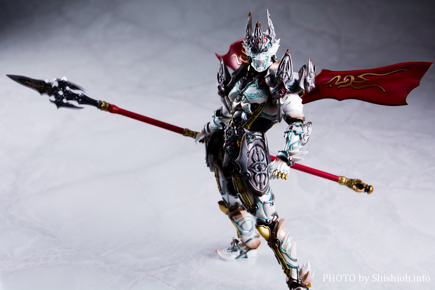 魔戒可動 白夜騎士 ダン&魔導馬 ハヤテ 牙狼 牙狼＜GARO＞』白夜騎士