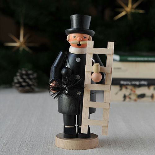 煙出し人形 夜警 高さ31 cm エルツ山地ザイフェン民芸品 オリジナル