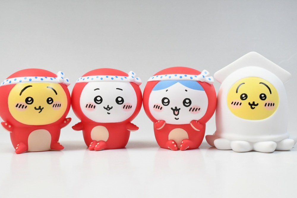 ちいかわソフビフィギュア2 [アソート3種セット(1.たこぎのうさぎ/2.た