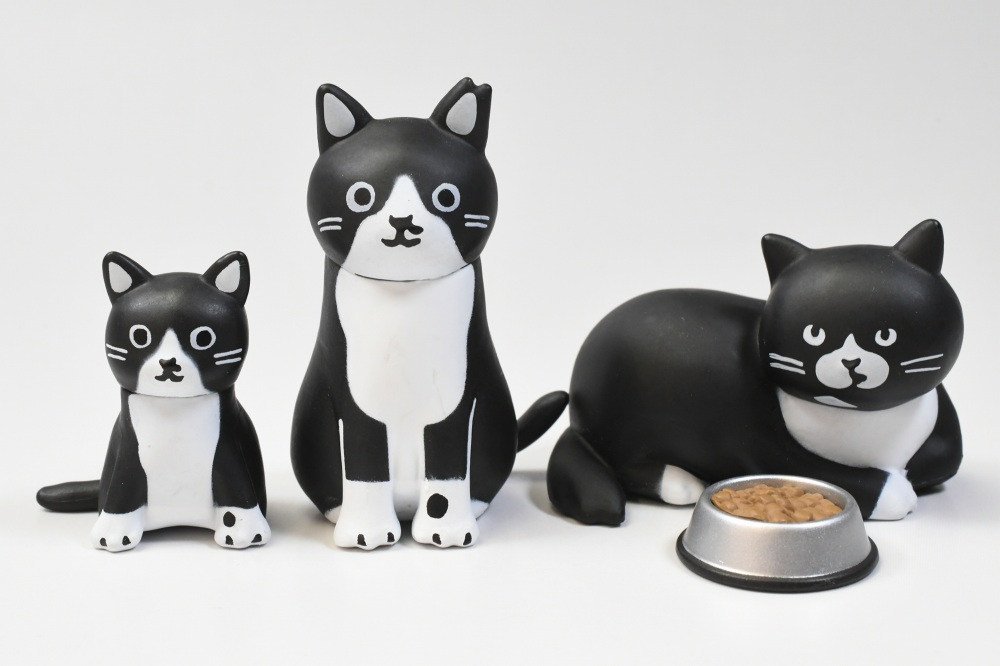 白黒さんいらっしゃい Figure Collection」 ケンエレファント カプセル