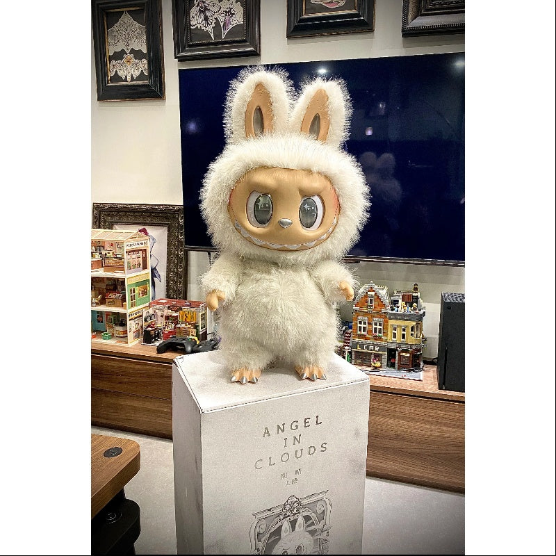 58cmLabubu Zimomo 雲属天使 ANGLE IN CLOUDジモモ AUTHENTIC POP MART