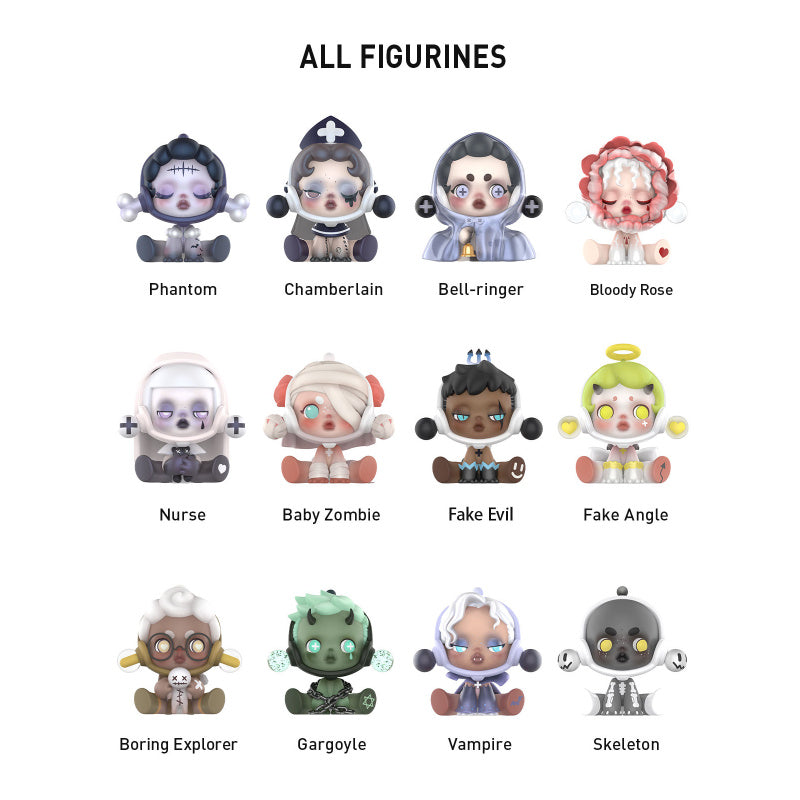 Skullpanda Ancient Castle Series Whole Set Opened – TOYSEZ