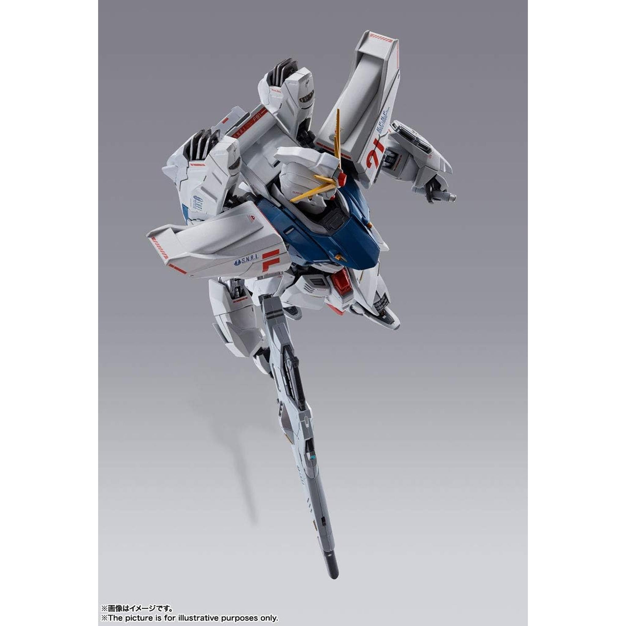 TAMASHII NATIONS METAL BUILD 機動戦士ガンダムF91 ガンダムF91