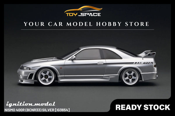 IGNITION MODEL] 1:18 NISMO 400R (BCNR33) Silver [IG3654]