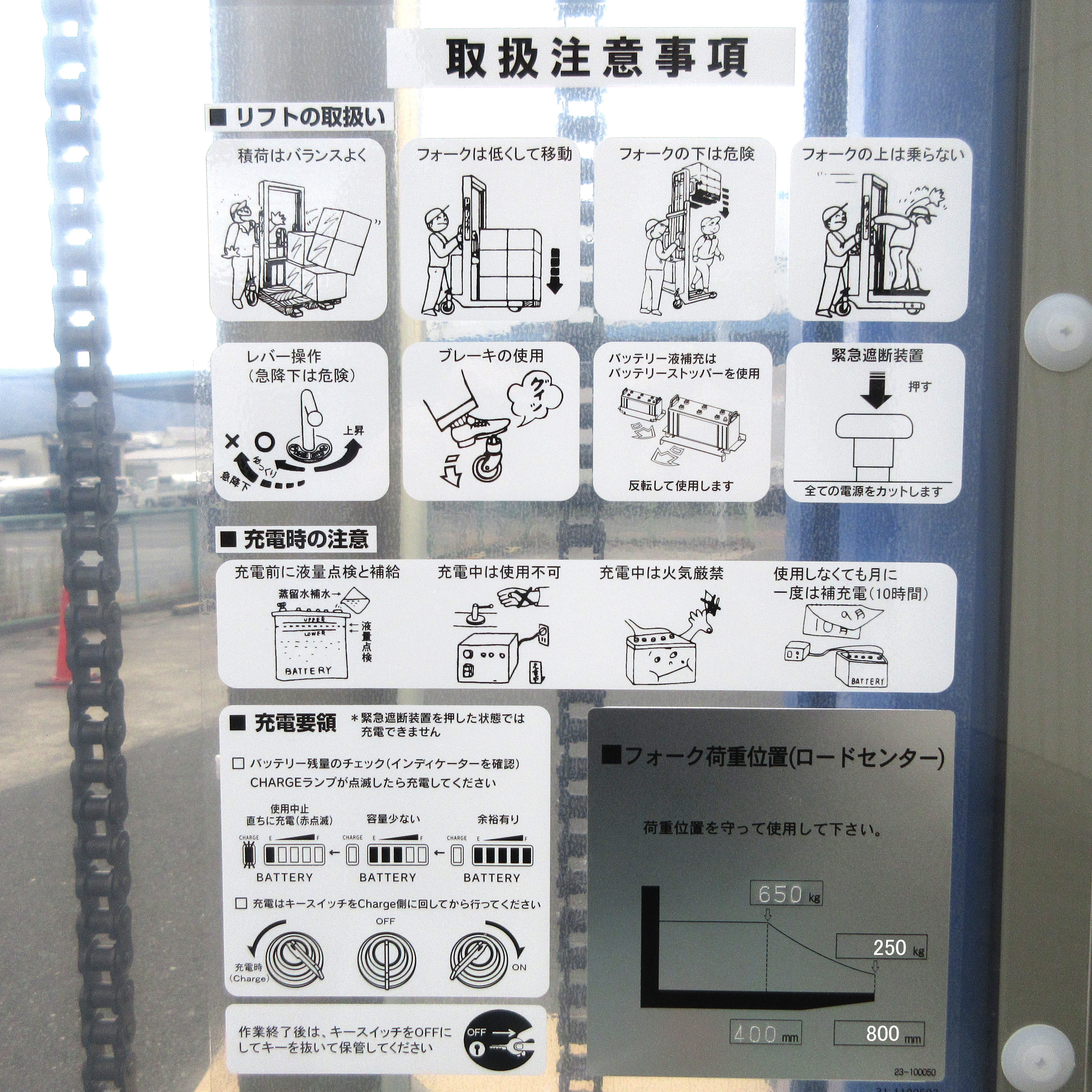 バッテリーパワーリフター 650kg/2.5m・3.2m
