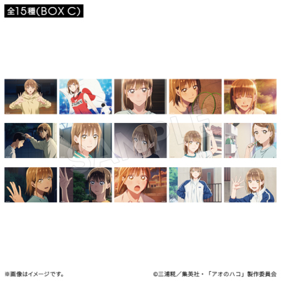 アオのハコ 千夏-1グランプリ ブラインドクリアポストカード A/B/C(各