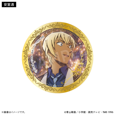 名探偵コナン ブラインド箔押し缶バッジ メモリアル/イルミネーション