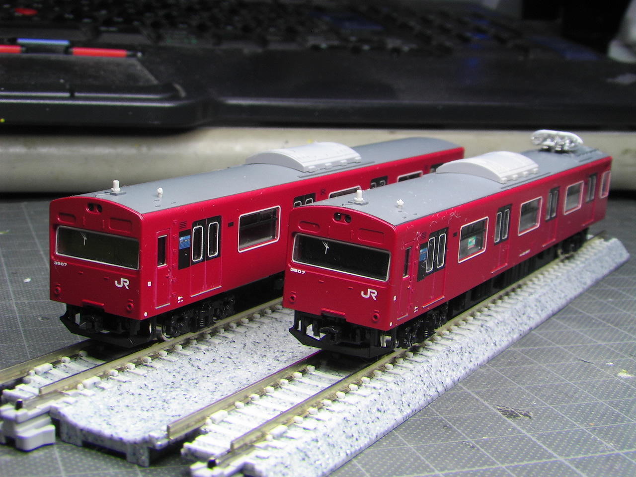 グリーンマックス 31512 JR103系3500番台 播但線（台車黒）4両編成