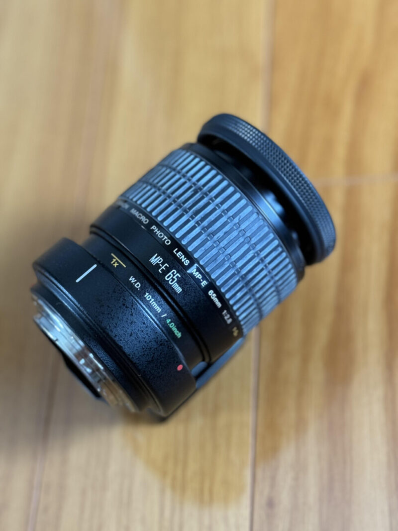 レンズ(単焦点) Cannon MACRO PHOTO LENS MP-E65mm F2.8