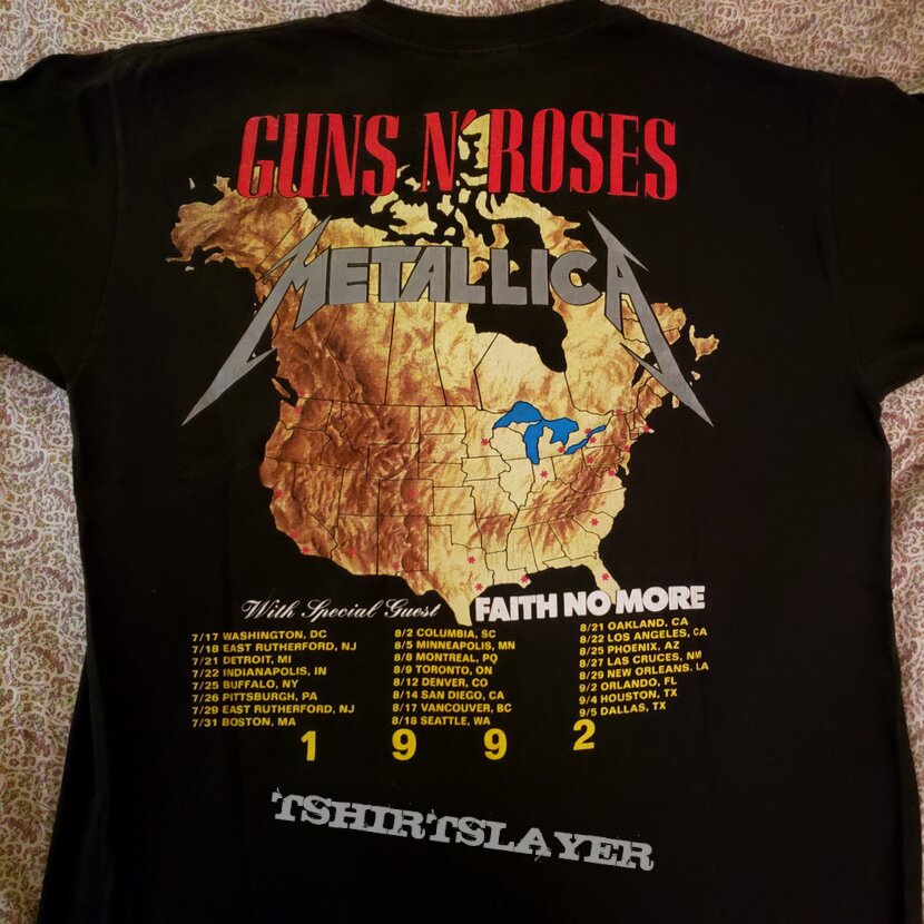 Guns N' Roses & Metallica - Summer Stadium US Tour '92
