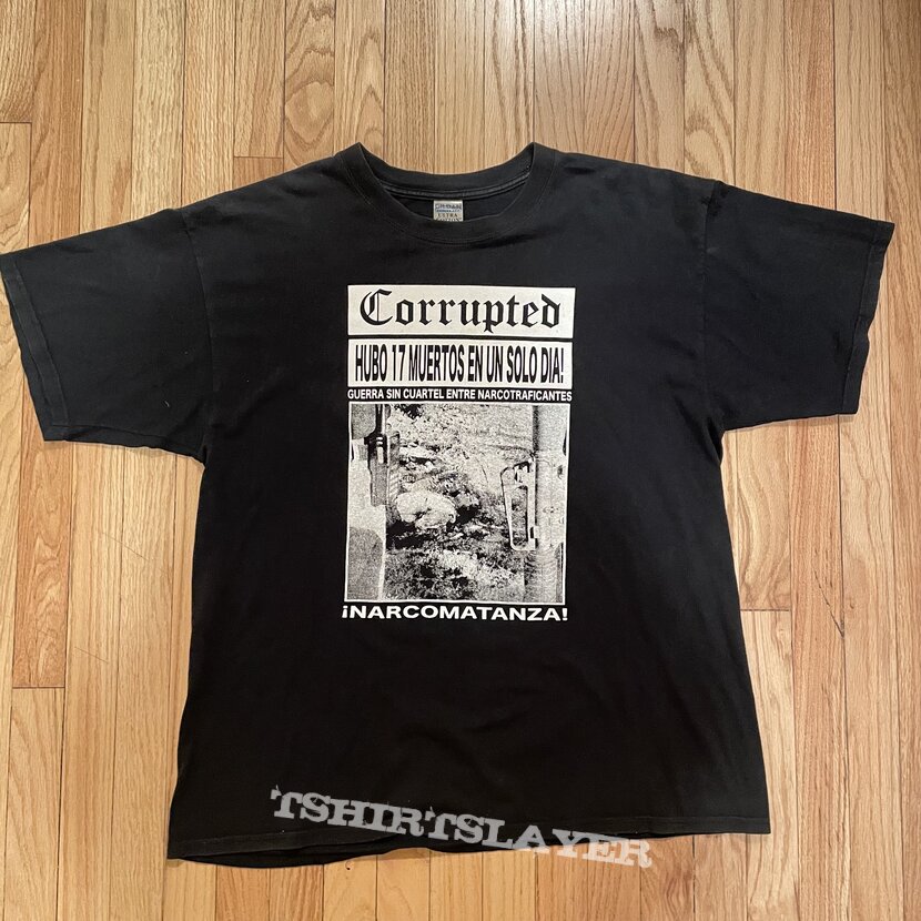 Corrupted 1997 Japan Tour | TShirtSlayer TShirt and BattleJacket