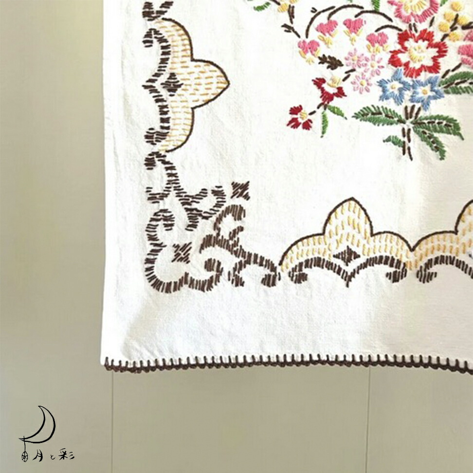 楽天市場】【10%OFFクーポン配付中】【中古】花刺繍目隠しクロス(107