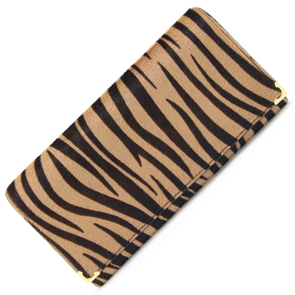 カルティエ 二つ折り長財布 L3000811 ハラコ