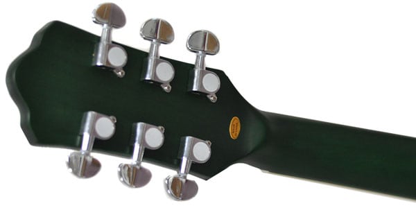 プレイテック SA20 Green セミアコースティックギター グリーン プレイ