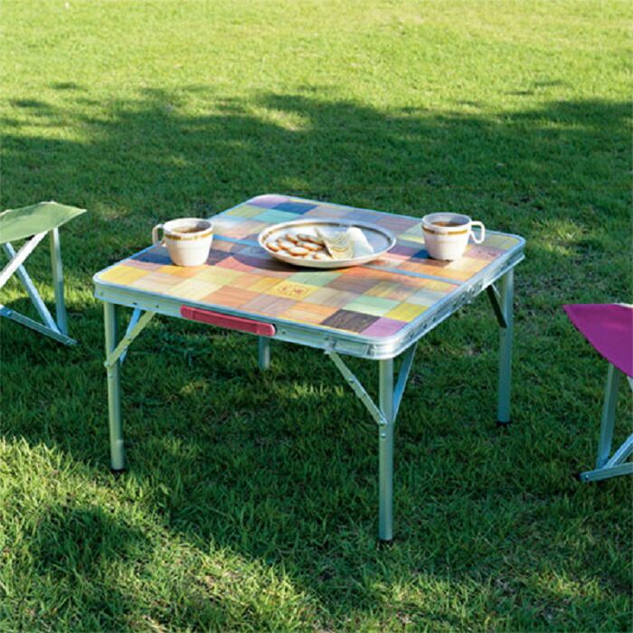 コールマン(Coleman) テーブル ナチュラルモザイクBBQテーブ LHC29176