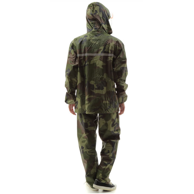 楽天市場】カッパ 上下セット 迷彩 男女兼用 耐水圧20000mm以上 M-XXXL